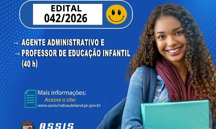 Município de Assis Chateaubriand convoca candidatos para PSS