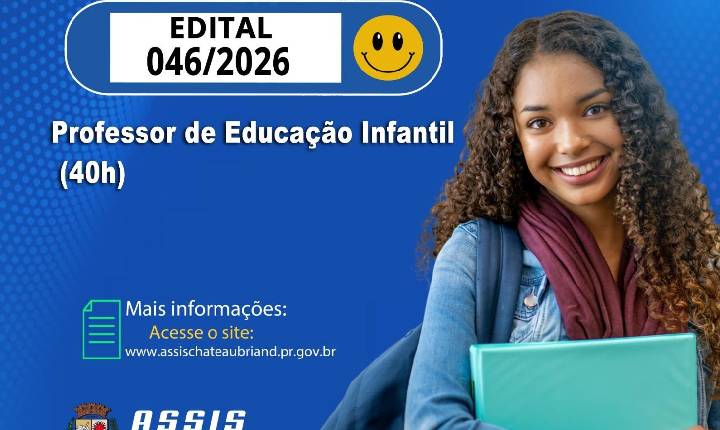 Município de Assis Chateaubriand convoca candidatos para PSS