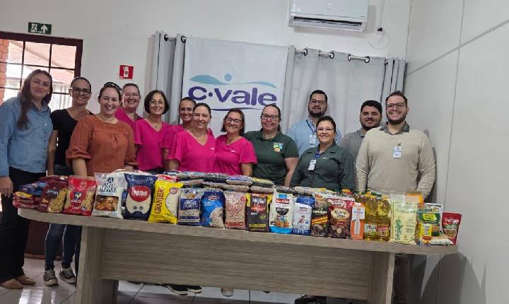 Núcleo Feminino da C.Vale realiza doação de alimentos ao CRAS de Maripá