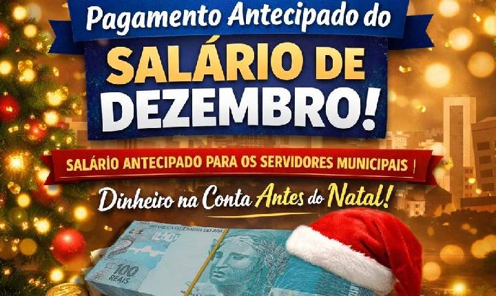 Prefeitura de Assis Chateaubriand antecipa pagamento da folha de dezembro