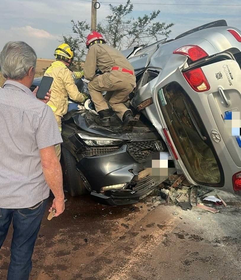 Acidente na BR 163, entre Toledo e Cascavel tira a vida de duas pessoas