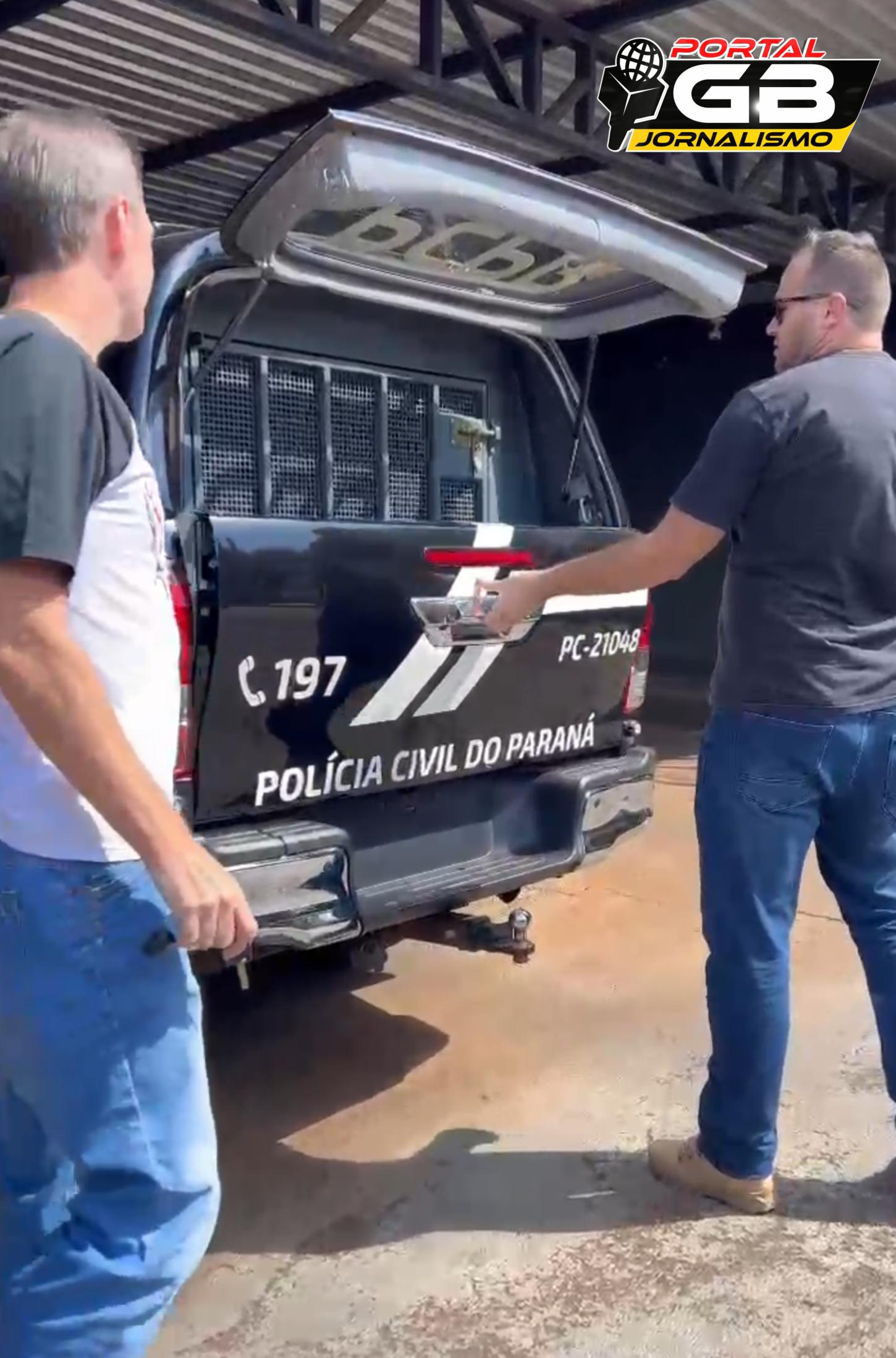 Condenado por estupro é preso pela Polícia Civil de Toledo.