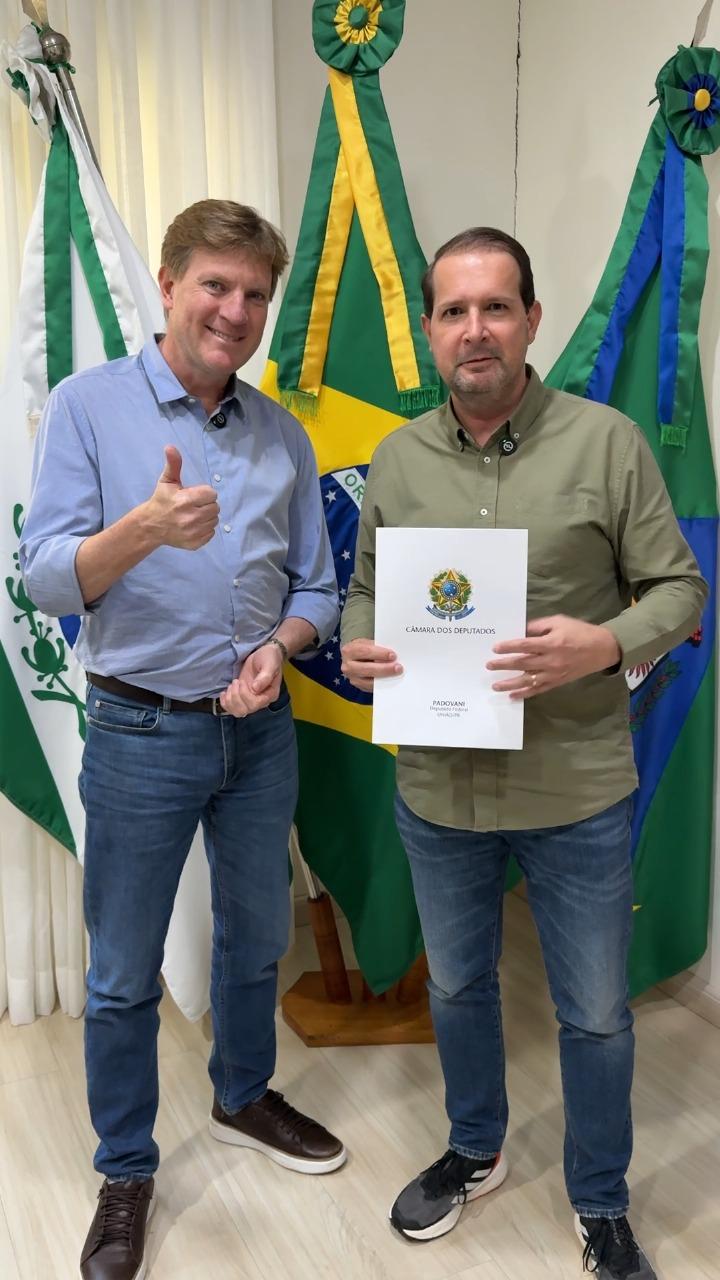 Deputado Nelsinho Padovani destina emenda de R$ 320 mil para Assis Chateaubriand