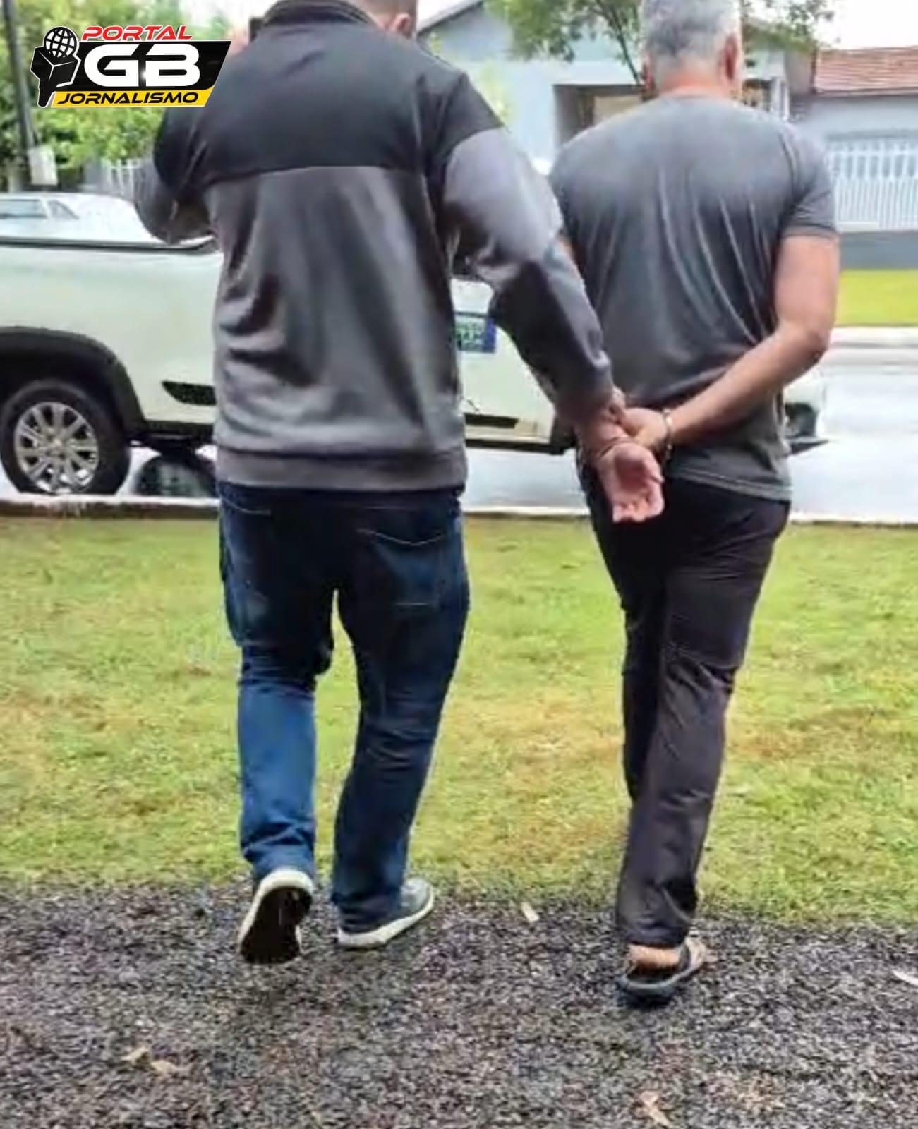 POLÍCIA CIVIL EM TOLEDO PRENDE FORAGIDO DA JUSTIÇA FEDERAL EM QUATRO PONTES