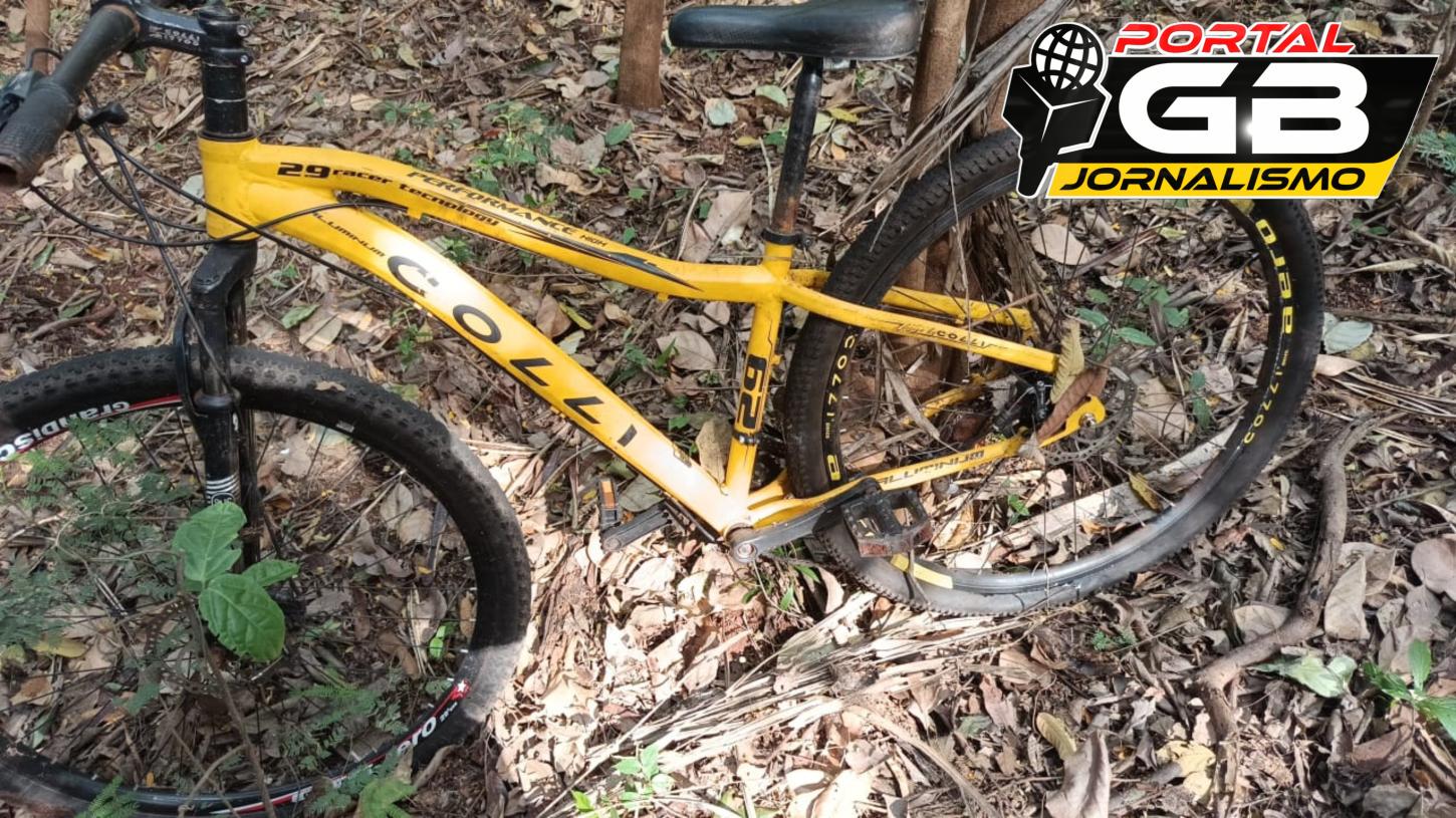 Polícia é avisada de bicicleta abandonada