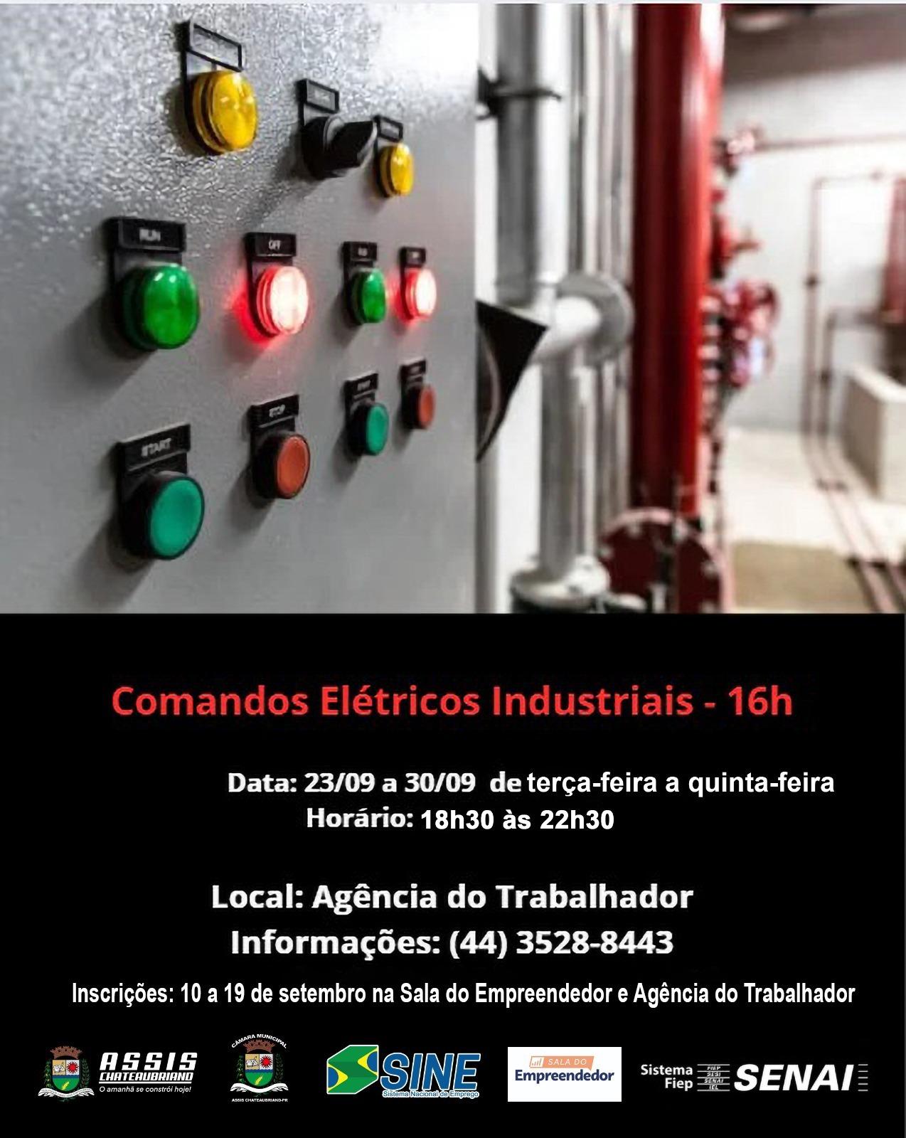 Prefeitura de Assis Chateaubriand promove Curso de Comandos Elétricos Industriais