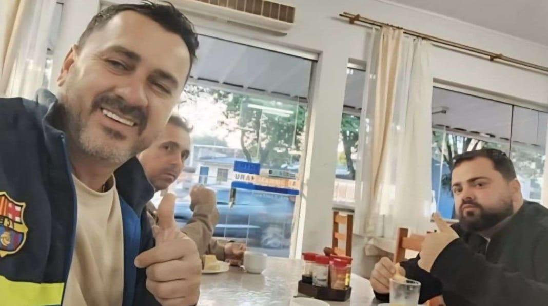 Último registro dos homens de São Paulo que foram assassinados em Icaraíma-Pr