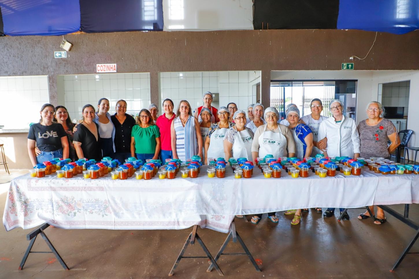 Encerramento do Curso de Compotas e Frutas Desidratadas em Bragantina