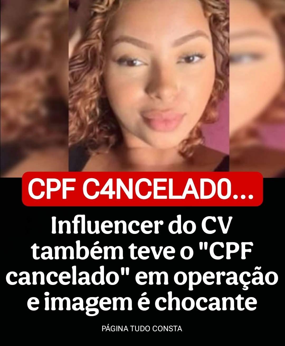 Inflencer do Comando Vermelho também morreu no confronto no Rio de Janeiro