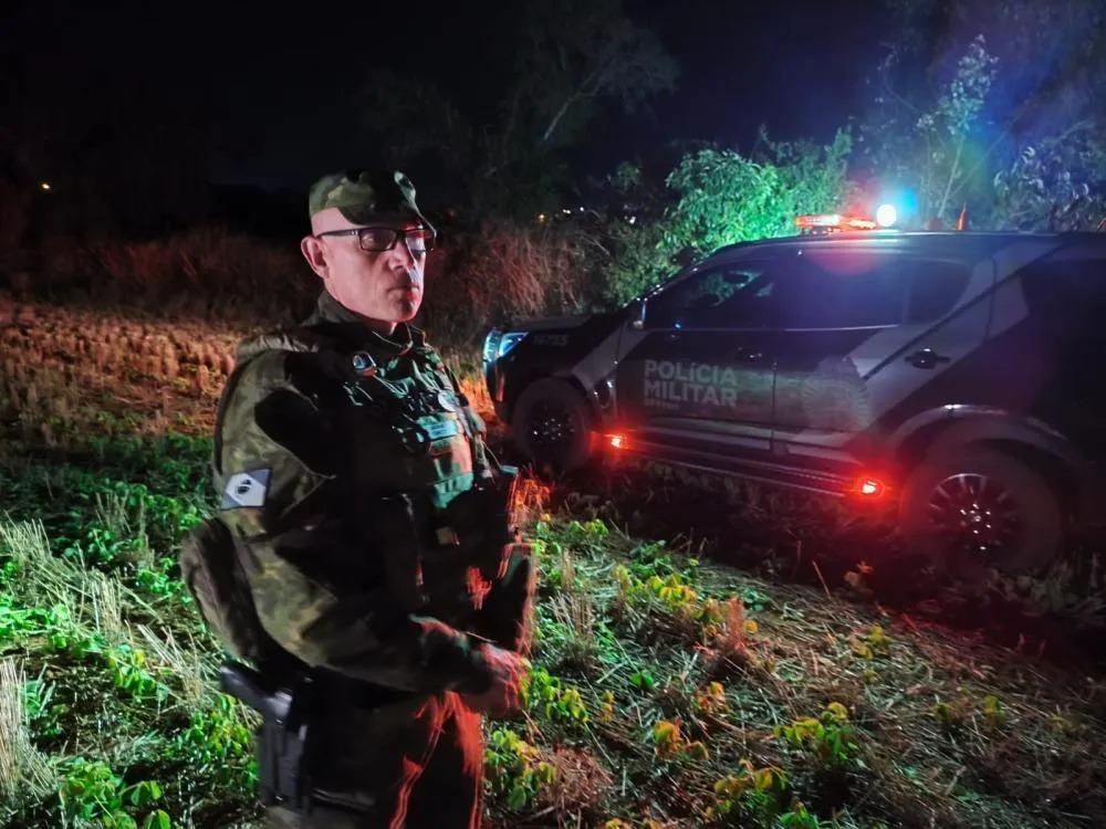 Suspeito com mandado de prisão morre em confronto com o BPFron em Guaíra