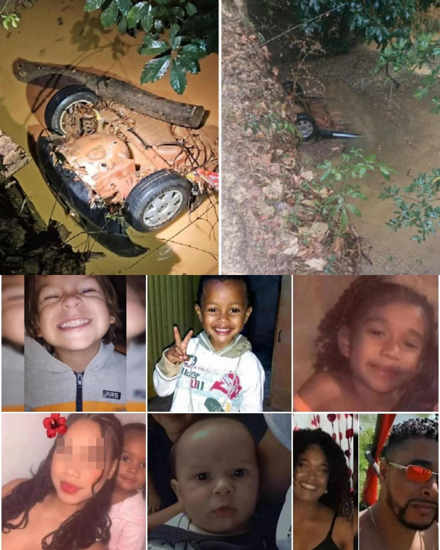 TRAGÉDIA EM GOIÁS: CARRO CAI DE PONTE DURANTE CHUVA FORTE E MATA SETE PESSOAS DA MESMA FAMÍLIA — CINCO CRIANÇAS ENTRE AS VÍTIMAS