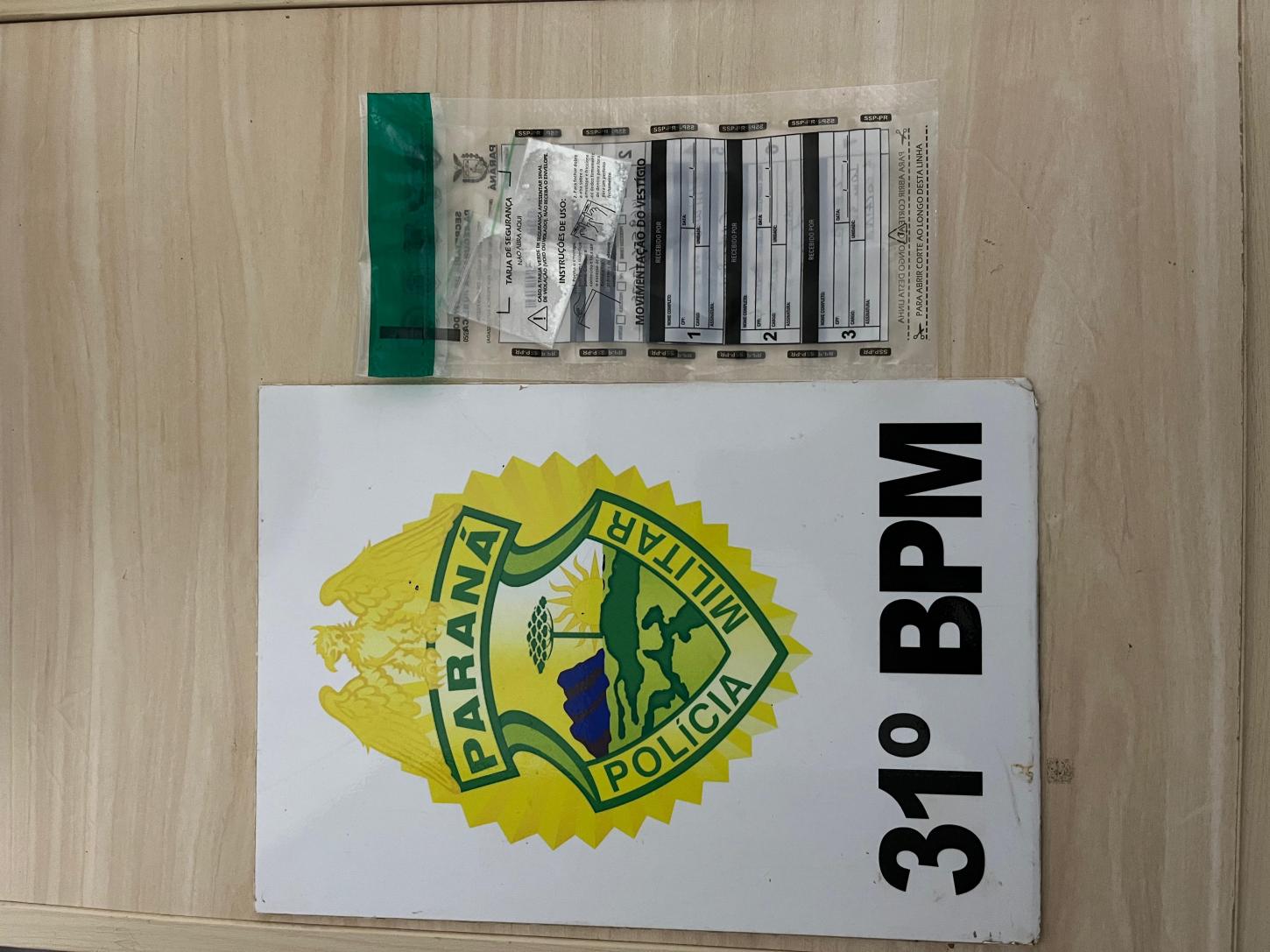 Em Assis Chateaubriand militares apreendem porção de cocaína