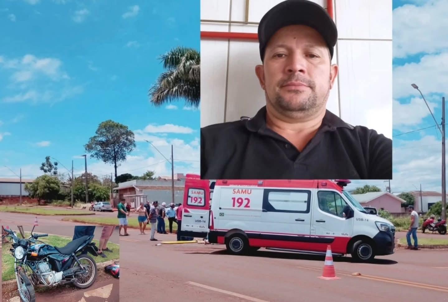 EM FORMOSA DO OESTE: MOTOCICLISTA MORRE APÓS COLISÃO NA RODOVIA PR-317, NA SAÍDA DE FORMOSA DO OESTE PARA GOIOERÊ.