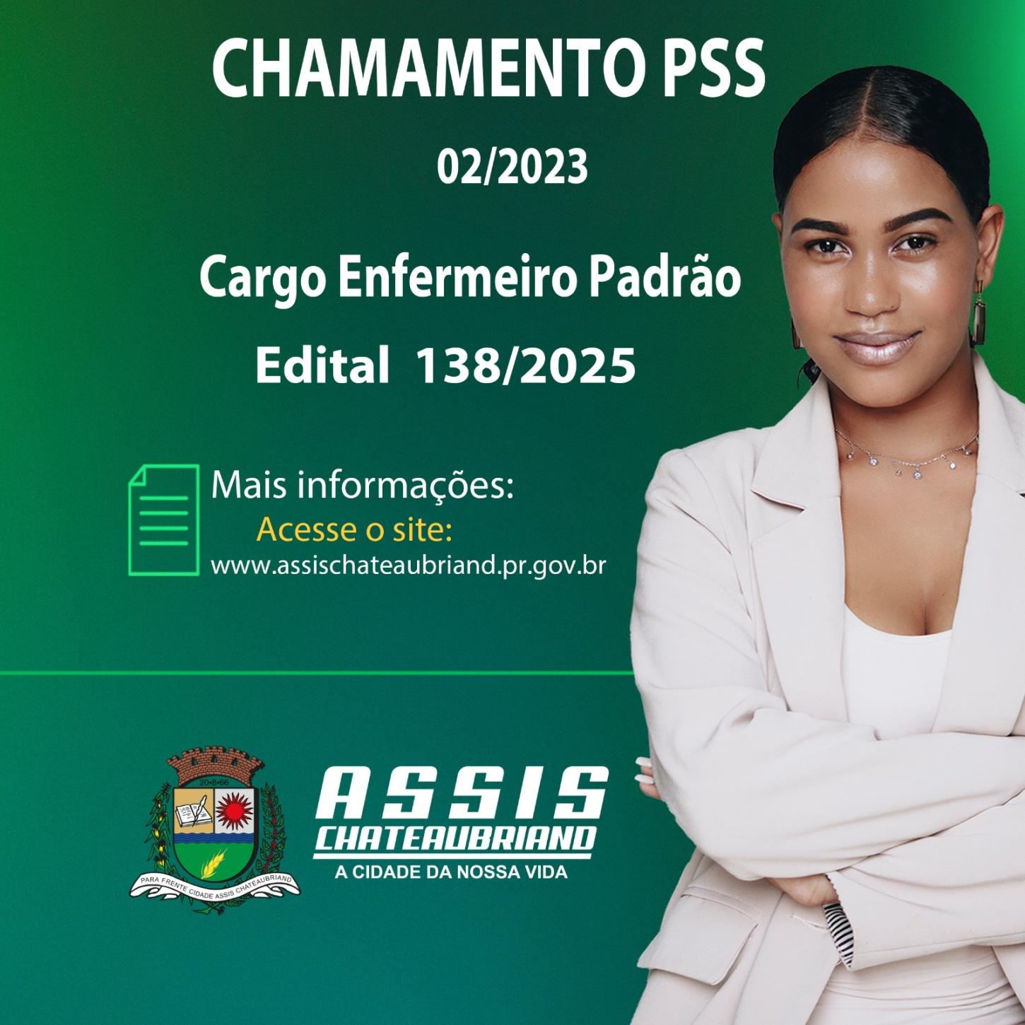 Município de Assis Chateaubriand convoca candidatos para PSS