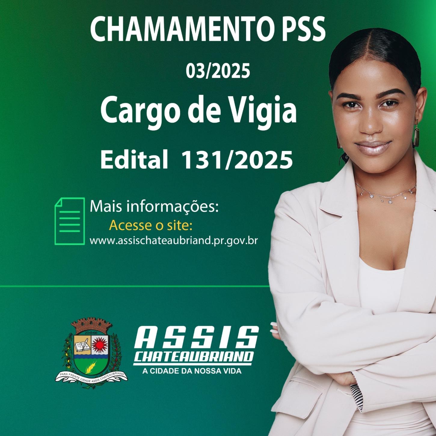 Município de Assis Chateaubriand convoca candidatos para PSS