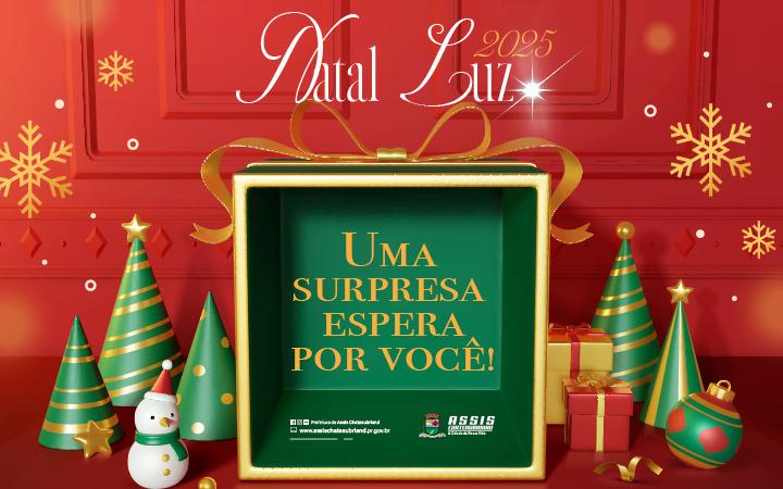Natal está aí
