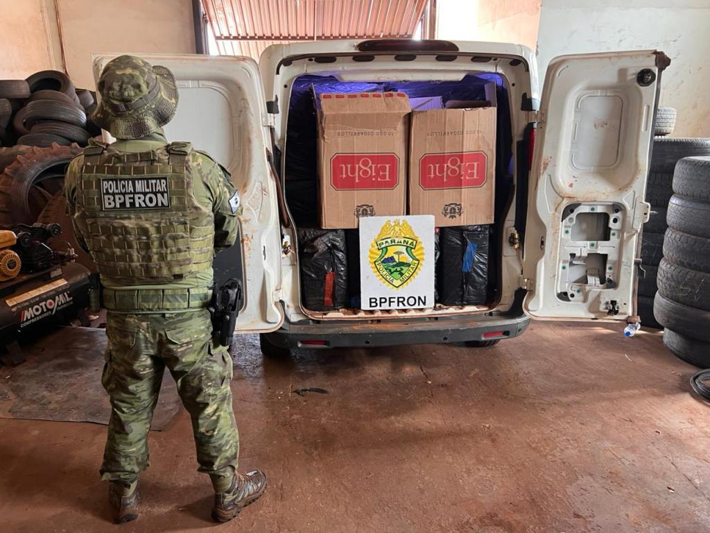 Polícia estoura depósito de contrabandeado e prende homens em Marechal