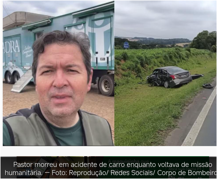 Religioso que ajudou em ação comunitária em Rio Bonito perdeu a vida em acidente