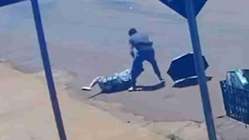 Idosa é arrastada por ladrão, em plena luz do dia, em Cascavel