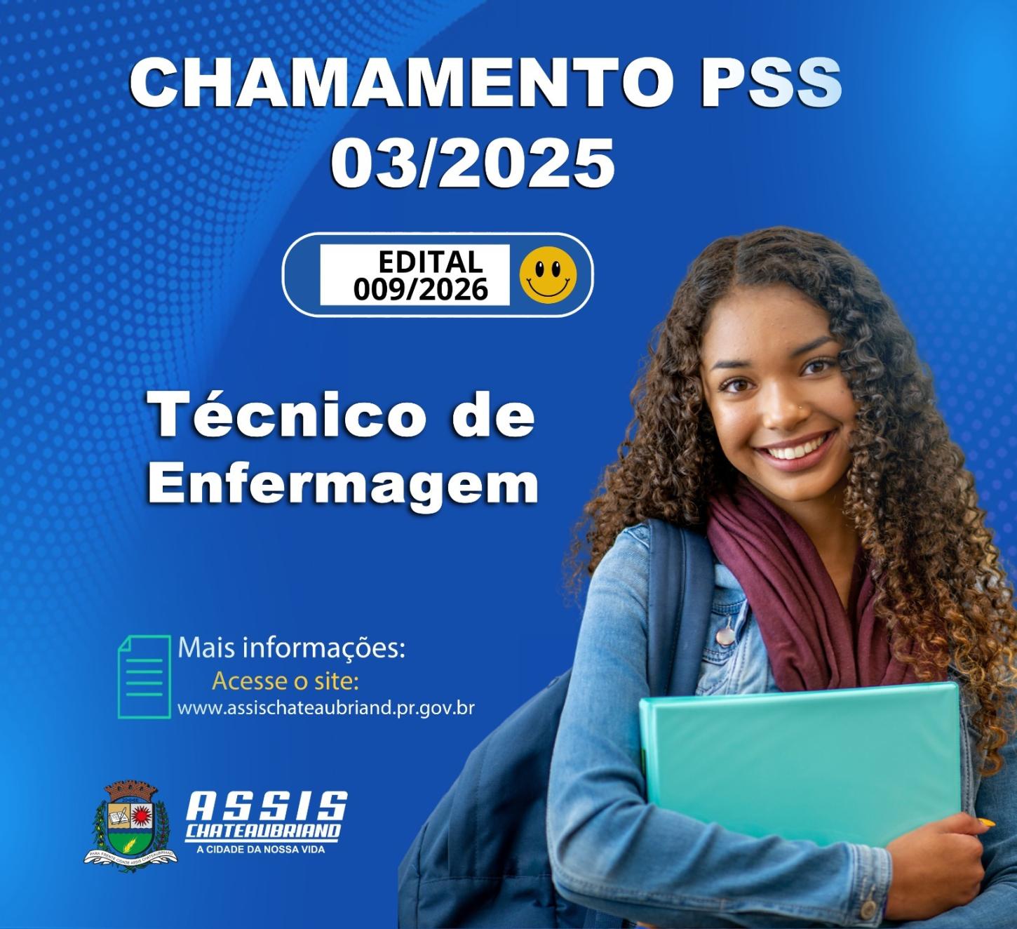 Município de Assis Chateaubriand convoca candidatos para PSS