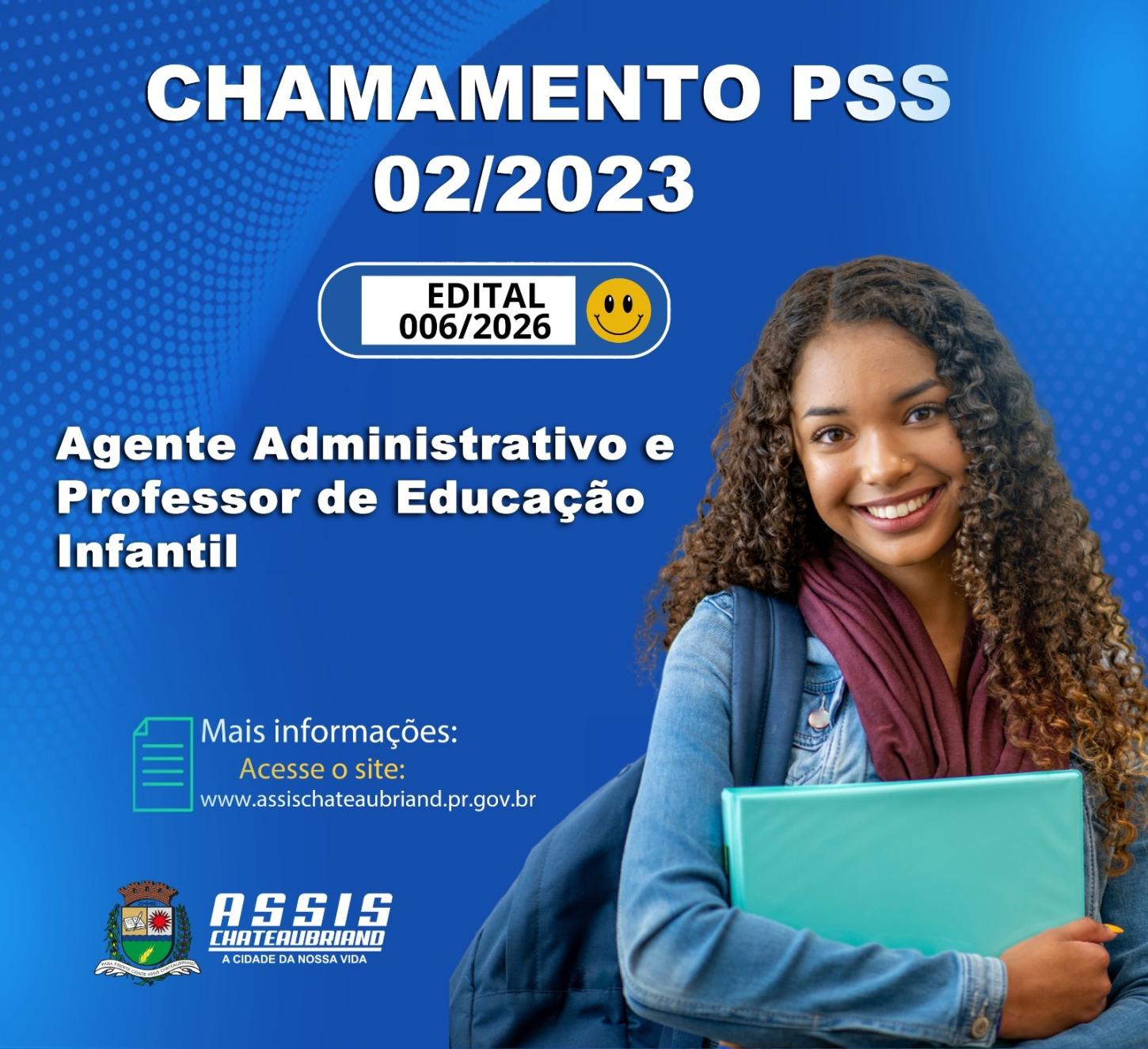 Município de Assis Chateaubriand convoca candidatos para PSS