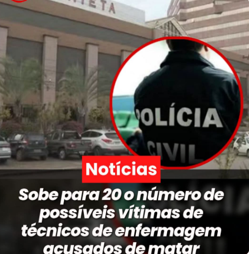 Sobe para 20 o número de possíveis vítimas de técnicos de enfermagem suspeitos de matar pacientes em UTI do DF