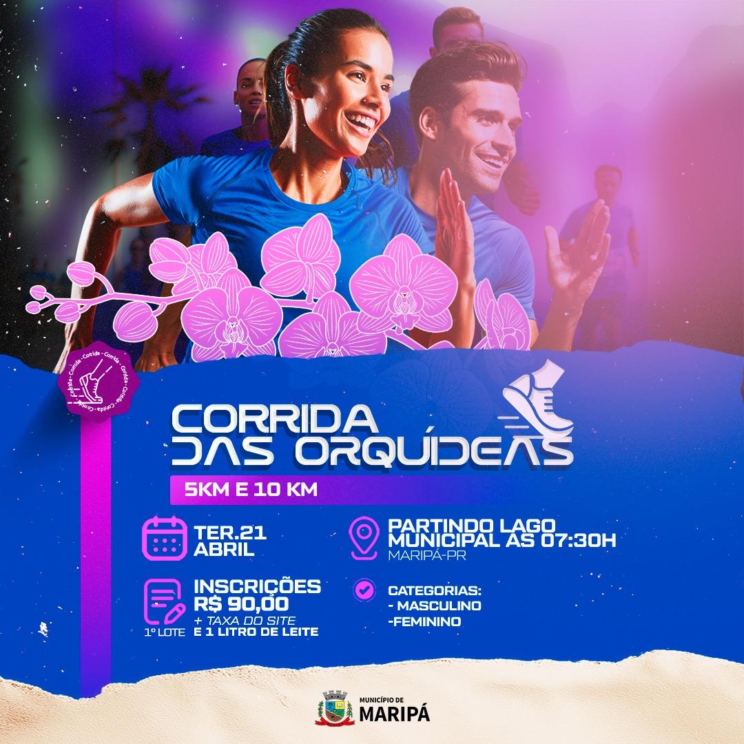 Em Maripá: Vem aí a Corrida das Orquídeas