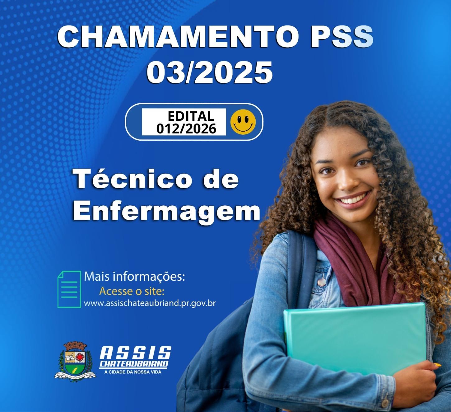 Município de Assis Chateaubriand convoca candidatos para PSS