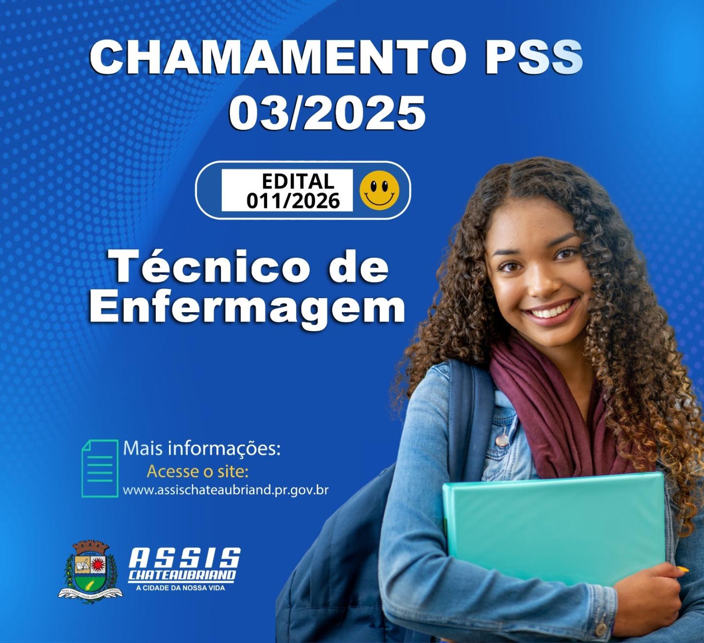 Município de Assis Chateaubriand convoca candidatos para PSS