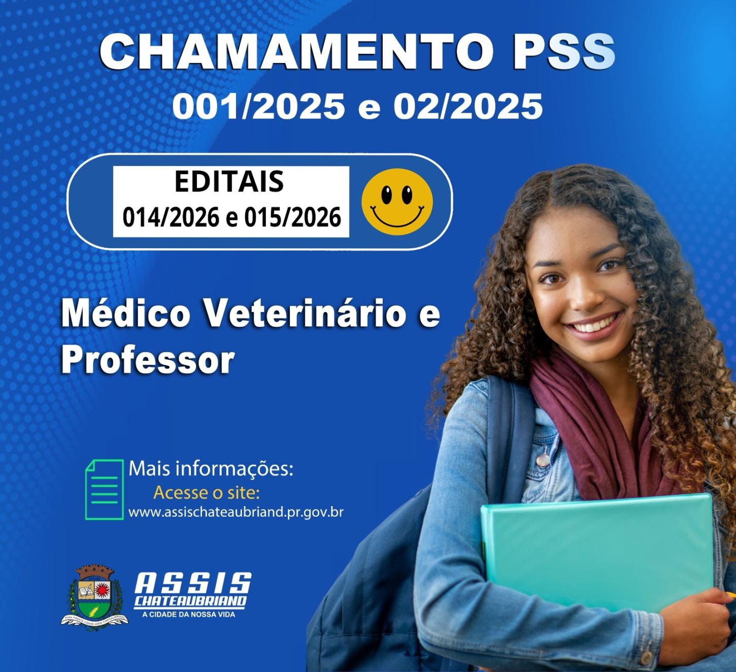 Município de Assis Chateaubriand convoca candidatos para PSS