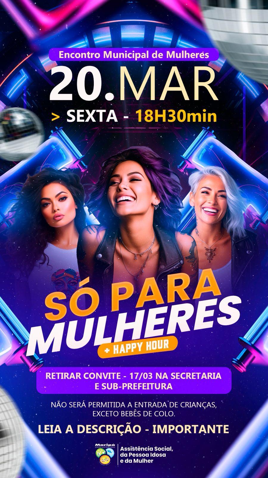  Convite Especial – Encontro em Alusão ao Dia da Mulher 