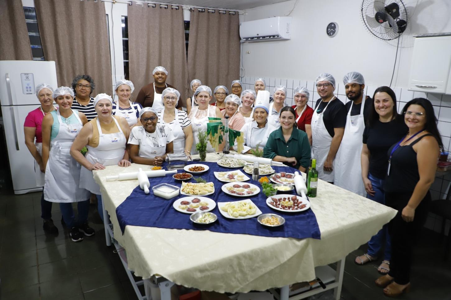 Curso de Massas Frescas e Recheadas é Concluído em Assis Chateaubriand