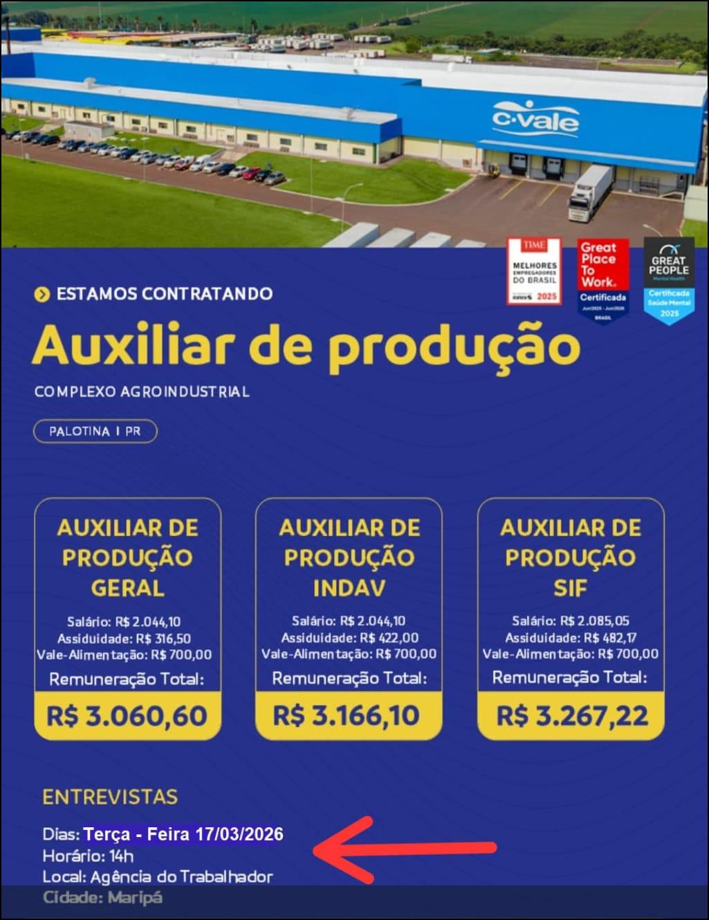 Maripá: Oportunidade de Emprego!