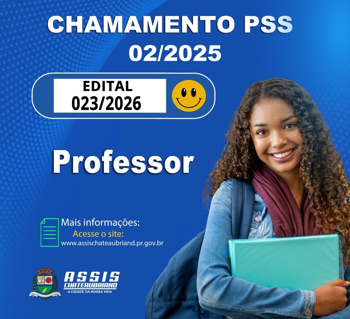 Município de Assis Chateaubriand convoca candidatos para PSS