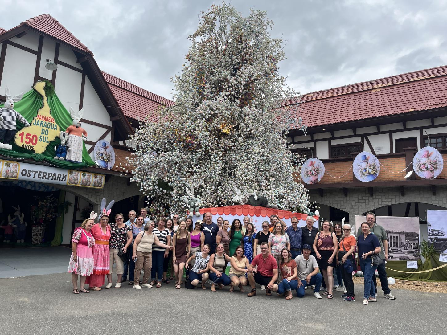 Viagem técnica à Santa Catarina busca fortalecer e transformar a Osterbaum de Maripá em evento turístico