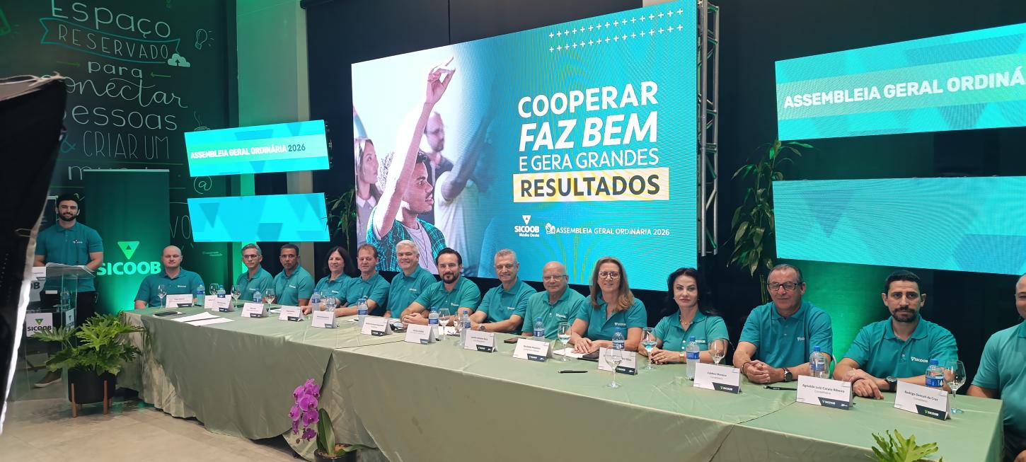 Assembleia Geral do Sicoob Médio Oeste reforça o valor da cooperação