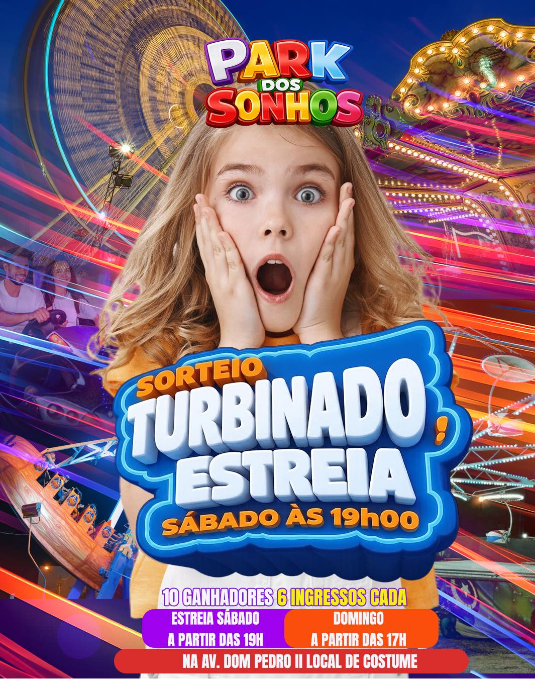 Em Assis Chateaubriand: Chegou o Park dos Sonhos