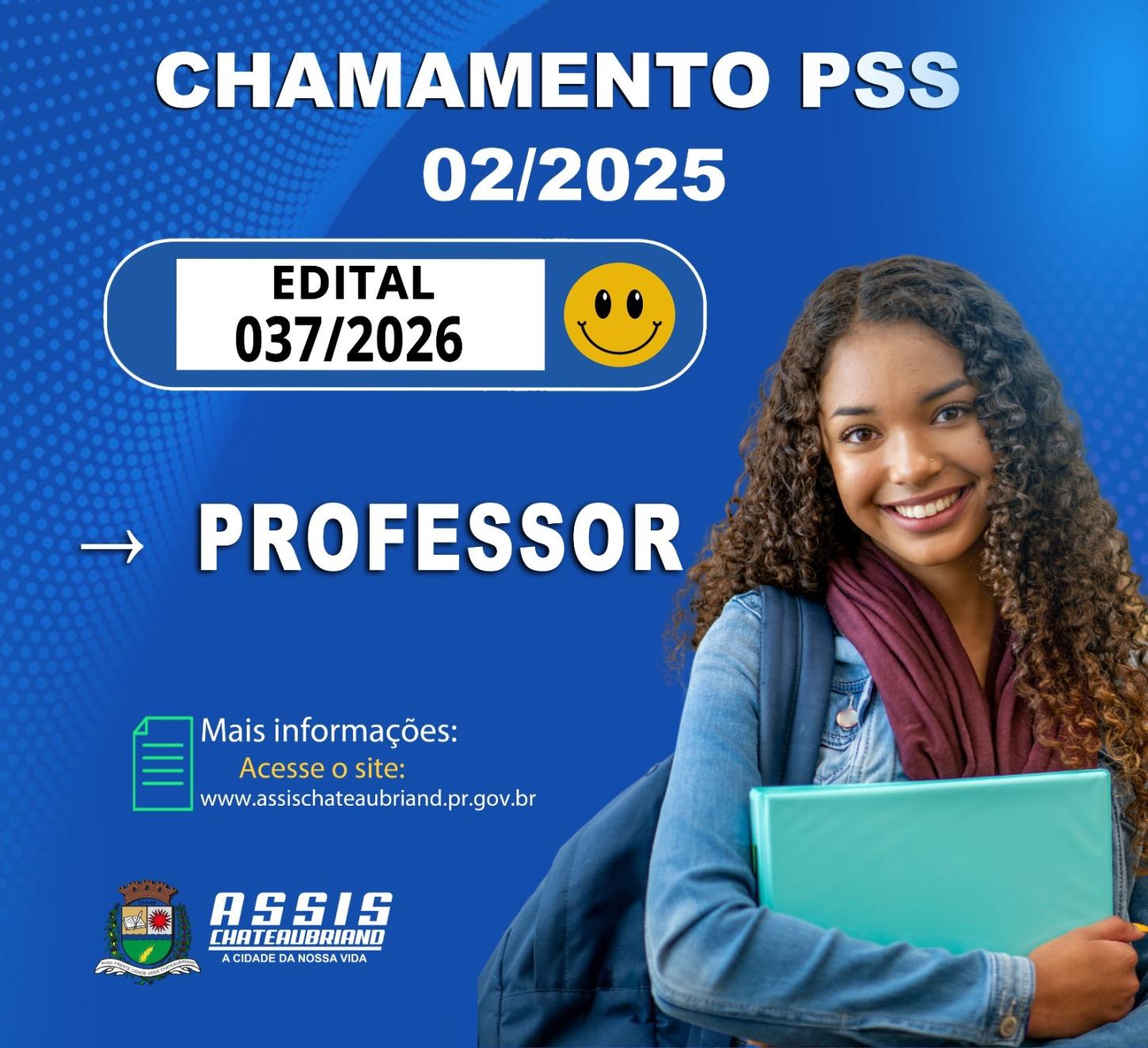 Município de Assis Chateaubriand convoca candidatos para PSS