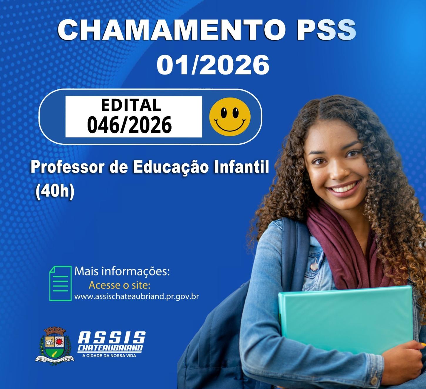 Município de Assis Chateaubriand convoca candidatos para PSS